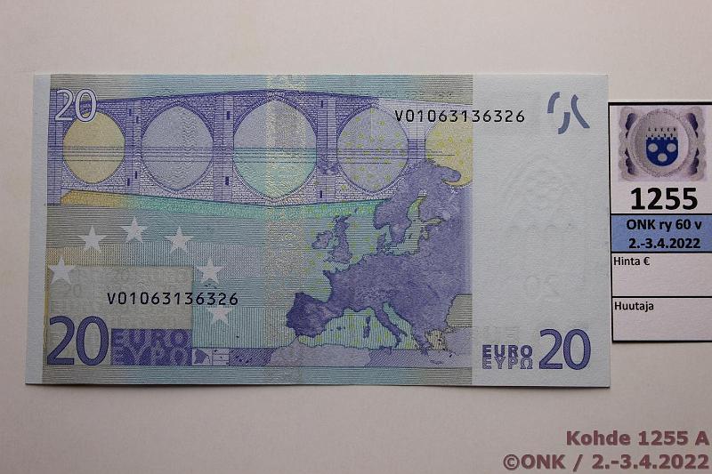 k-1255-a.jpg - Kohde 1255, lhthinta: 45 € / myyntihinta: 52 € Espanja 3/1/V/M2 V01063136326 Dui M002 F2, kunto: 9