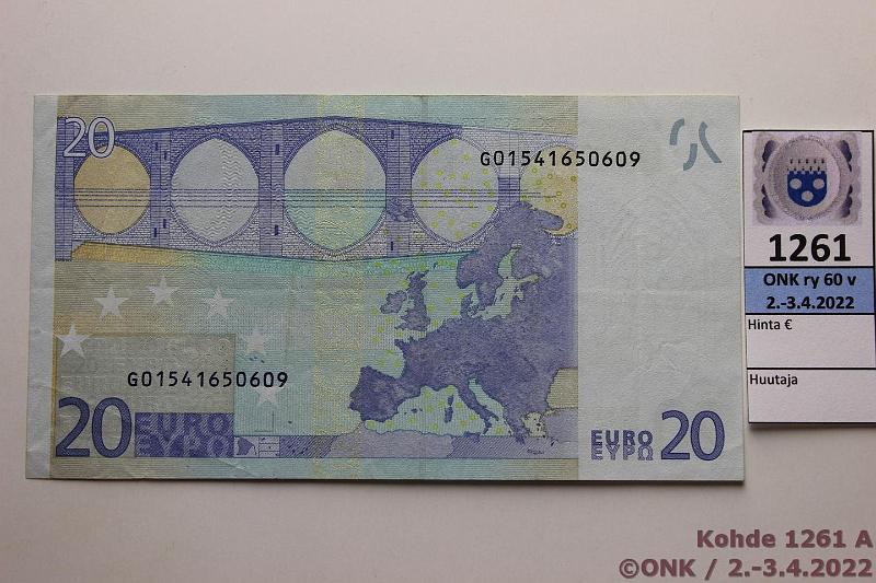 k-1261-a.jpg - Kohde 1261, lhthinta: 50 € / myyntihinta: 50 € Kypros 3/2/G/G7 G01541650609 Tri G007 H2, vaikea laatta, kunto: 5