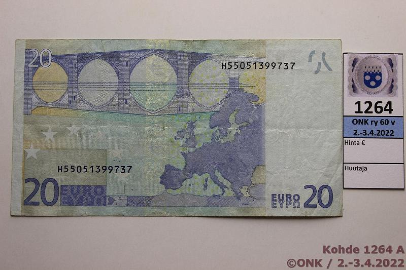 k-1264-a.jpg - Kohde 1264, lhthinta: 30 € / myyntihinta: 30 € Slovenia 3/2/H/G9 H55051399737 Tri G009 E2, prep, vaikea laattaa, kunto: 3