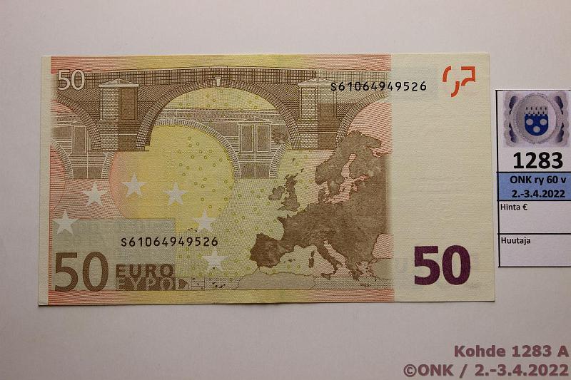 k-1283-a.jpg - Kohde 1283, lhthinta: 60 € / myyntihinta: 60 € Italia 4/2/S/F4 S61064949526 Tri F004 H1, kunto: 7