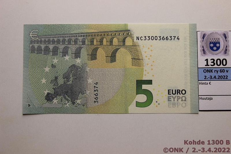 k-1300-b.jpg - Kohde 1300 (kuva 2/2), lhthinta: 9 € / myyntihinta: 9 € Itvalta 1/4/N20 NC3300366374 LAGARDE N020 C3, kunto: 9