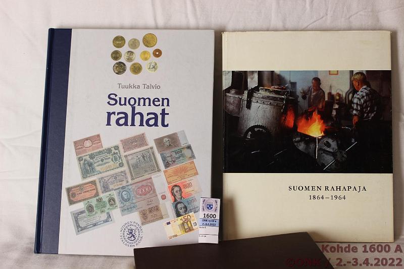 k-1600-a.jpg - Kohde 1600, lhthinta: 5 € / myyntihinta: 12 € Er (3) Talvio: Suomen Rahat + Pasanen: Rahakirja + Suomen Rahapaja: 1864->, kunto: 8-9