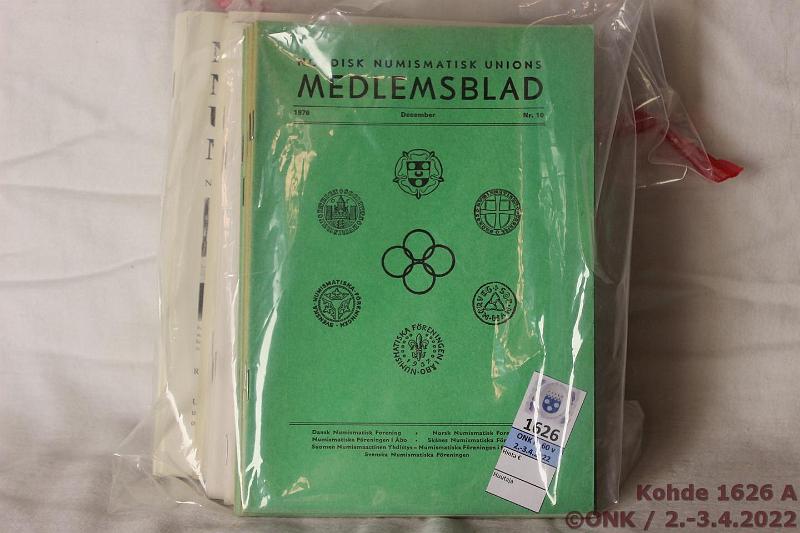 k-1626-a.jpg - Kohde 1626, lhthinta: 5 € / myyntihinta: 5 € NNUM 1976-80 Vsk, puuttuu nrot 1,2 ja 9/1977 ja 1-3/1979, kunto: Siistej