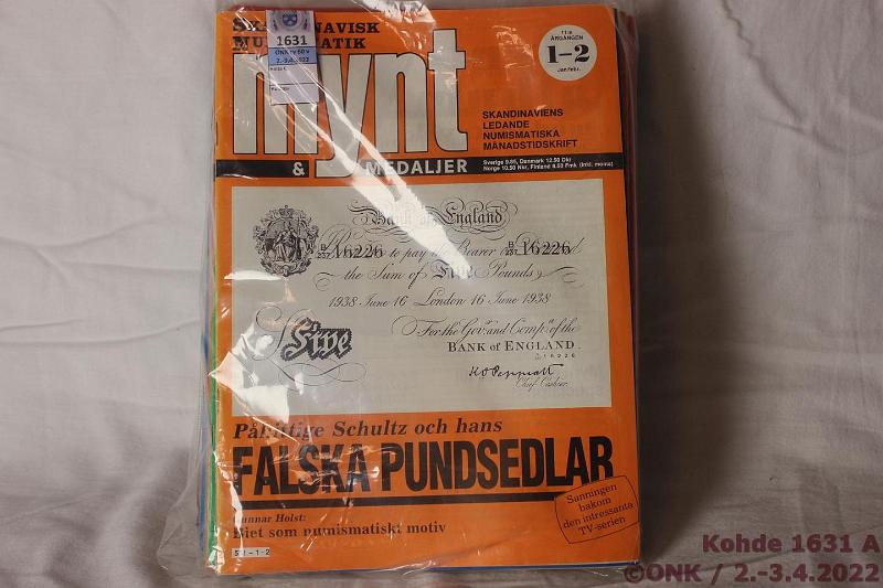 k-1631-a.jpg - Kohde 1631, lhthinta: 5 € / myyntihinta: 5 € SNMM 1982-1985 Vsk, kunto: Siistej