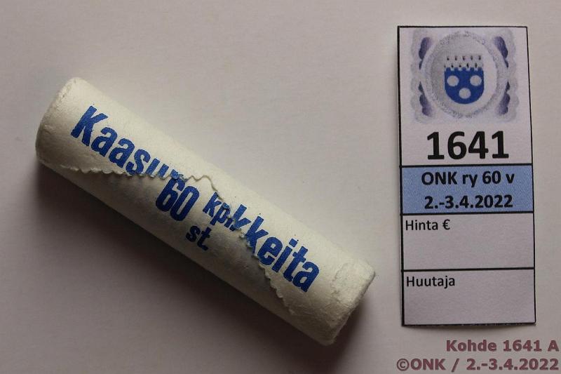k-1641-a.jpg - Kohde 1641, lhthinta: 5 € / myyntihinta: 5 € Kaasupoletit Avaamaton rulla, kunto: 8-9