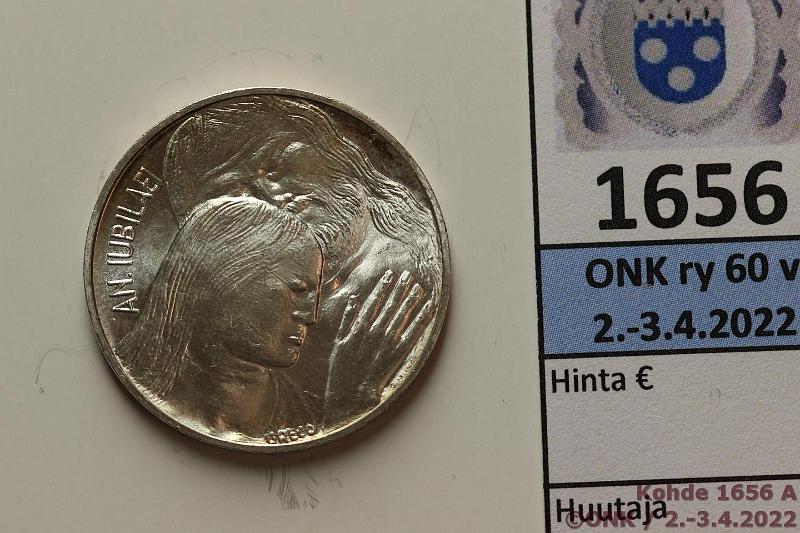 k-1656-a.jpg - Kohde 1656 (kuva 1/2), lhthinta: 8 € / myyntihinta: 12 € Vatikaani 500 lire 1975 KM#131 Ag, 11g/835, Holy Year - Forgiveness, hnja, kunto: 9