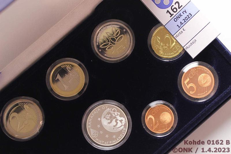 k-0162-b.jpg - Kohde 162 (kuva 2/2), l�ht�hinta: 150 &euro; / myyntihinta: 150 &euro; 2004 Proof, sis risurahan, kunto: 10