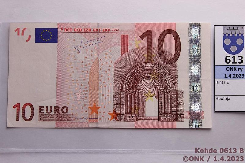 k-0613-b.jpg - Kohde 613 (kuva 2/2), lhthinta: 25 € / ei tarjouksia Italia 2/2/S/J8 S08094985864 Tri J008 I4, harvinaisempi laatta, kunto: 5