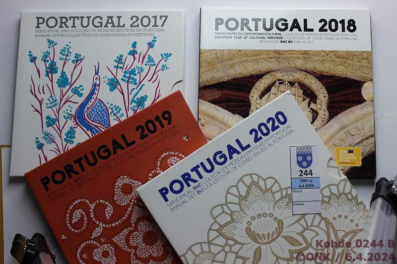 k-0244-b.jpg - Kohde 244 (kuva 2/2), lhthinta: 90 € / myyntihinta: 92 € Portugali 2014-20 (9) BU, -14(2 eril), -15(2 eril), -16, -17, -18, -19, -20, kunto: 9