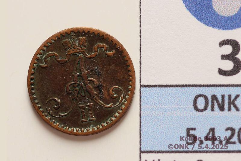 k-0003-a.jpg - Kohde 3 (kuva 1/2), lhthinta: 15 € / myyntihinta: 15 € 1 p 1866 SNY 3.2.1 Arvopuoli puhd, kunto: 5