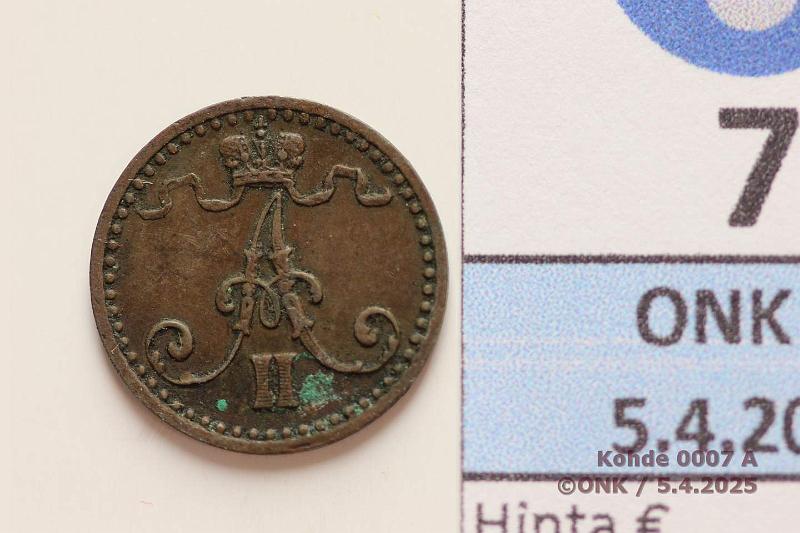 k-0007-a.jpg - Kohde 7 (kuva 1/2), lhthinta: 75 € / myyntihinta: 106 € 1 p 1870, kunto: 4/5
