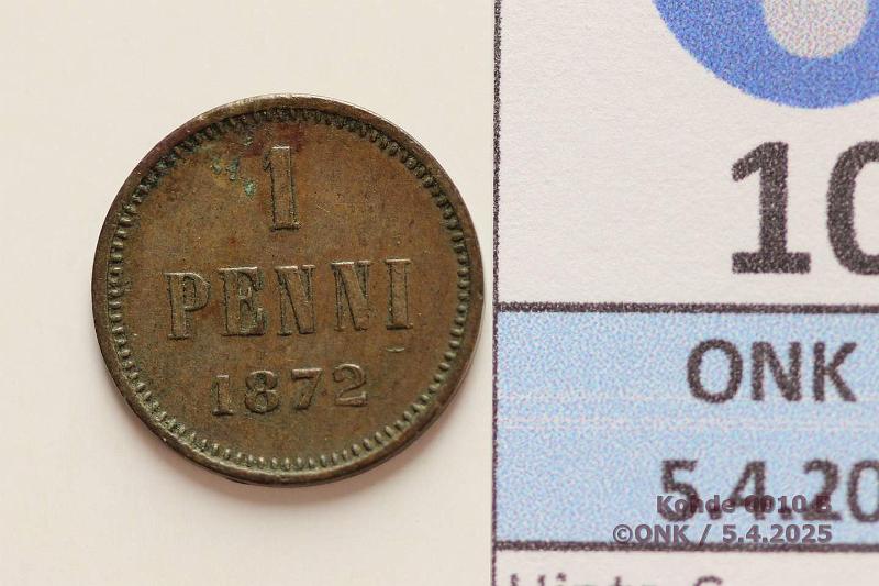 k-0010-b.jpg - Kohde 10 (kuva 2/2), lhthinta: 40 € / myyntihinta: 40 € 1 p 1872, kunto: 6