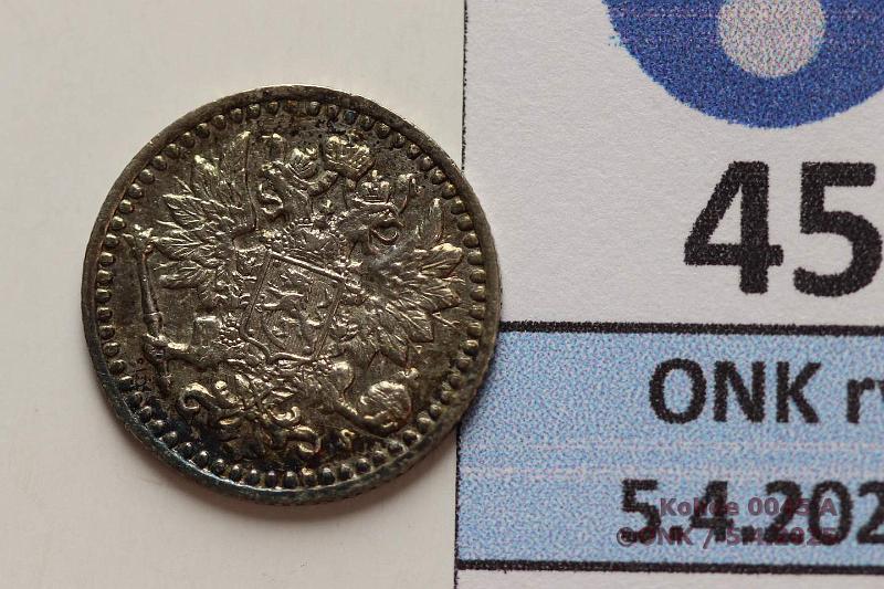 k-0045-a.jpg - Kohde 45 (kuva 1/2), lhthinta: 150 € / myyntihinta: 150 € 25 p 1869 SNY 269.2.1 Ag. Hyv kunto!, kunto: 7