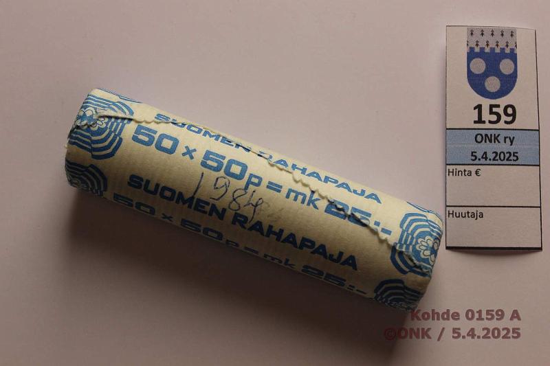 k-0159-a.jpg - Kohde 159, lhthinta: 15 € / myyntihinta: 15 € 50 p 1984 Vsl nkyy, kmj, kunto: 9