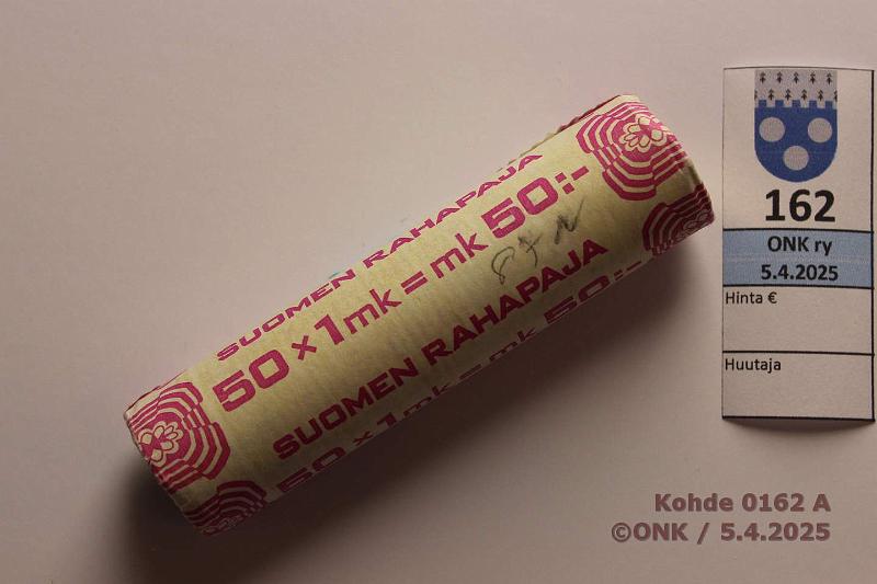 k-0162-a.jpg - Kohde 162, lhthinta: 25 € / myyntihinta: 25 € 1 mk 1987N Vsl nkyy, kmj, kunto: 9