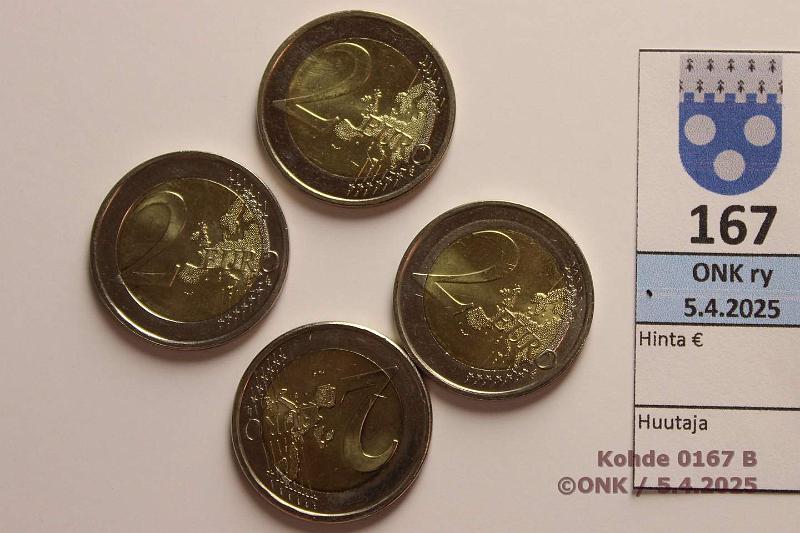 k-0167-b.jpg - Kohde 167 (kuva 2/2), lhthinta: 12 € / ei tarjouksia 2 € (4) Suomi 2006, -07, -12(2 eril) -07 normaali 2€, kunto: 9