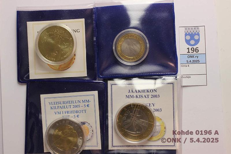 k-0196-a.jpg - Kohde 196, lhthinta: 20 € / ei tarjouksia 5 € (4) -03, -05, -06 land, -12 MM, kaps, tod x3, kunto: 9