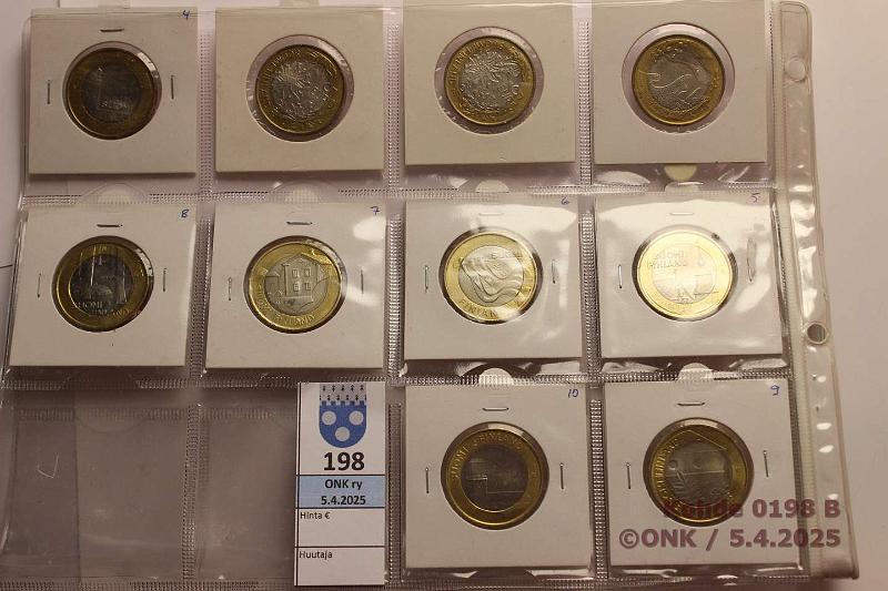 k-0198-b.jpg - Kohde 198 (kuva 2/2), lhthinta: 50 € / ei tarjouksia 5 € (10) 2012-13 Pohjolan luonto(3), Maakuntien rakennukset (7), rahasilmiss kansiolehdell, kunto: 7-9