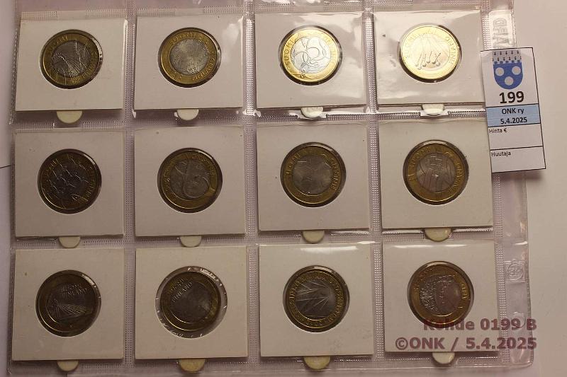 k-0199-b.jpg - Kohde 199 (kuva 2/2), lhthinta: 60 € / ei tarjouksia 5 € (12) 2010-12 Maakuntarahat + MM -12, rahasilmiss kansiolehdell, kunto: 7-9