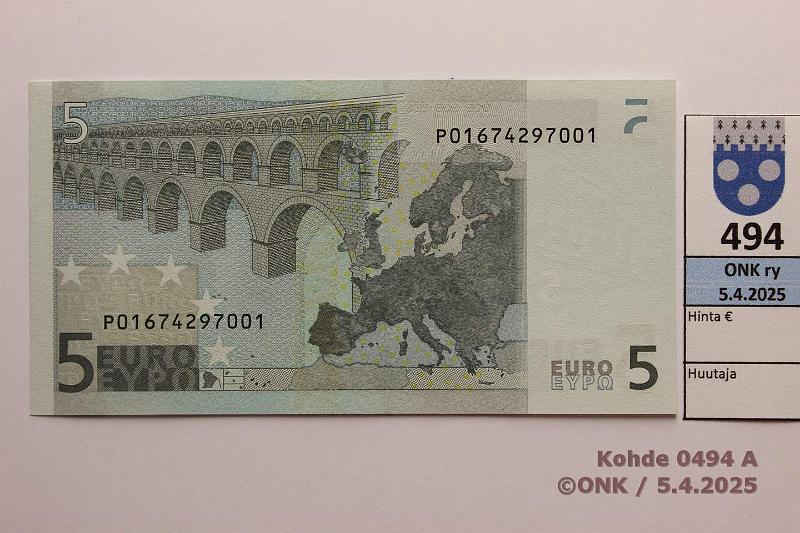 k-0494-a.jpg - Kohde 494, lhthinta: 20 € / ei tarjouksia Hollanti 1/1/P/G4 P01674297001 Dui G004 H5, kunto: 9