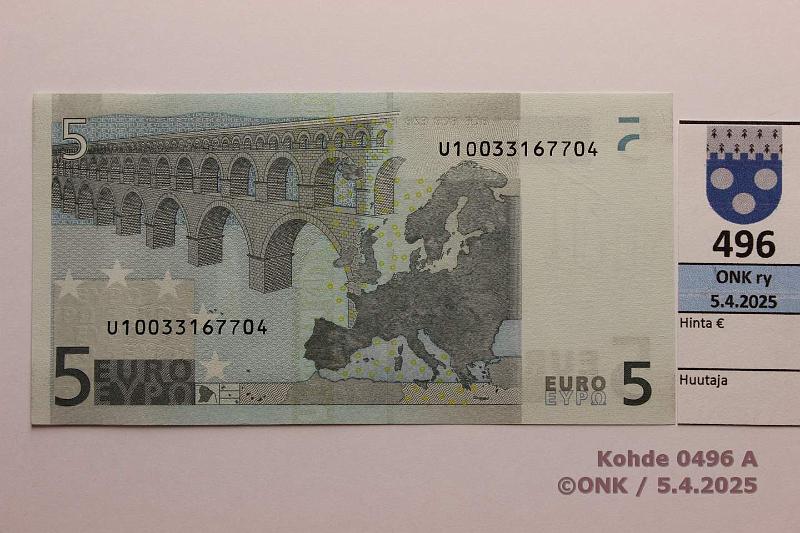 k-0496-a.jpg - Kohde 496, lhthinta: 20 € / ei tarjouksia Ranska 1/1/U/L2 U10033167704 Dui L002 B2, kunto: 9