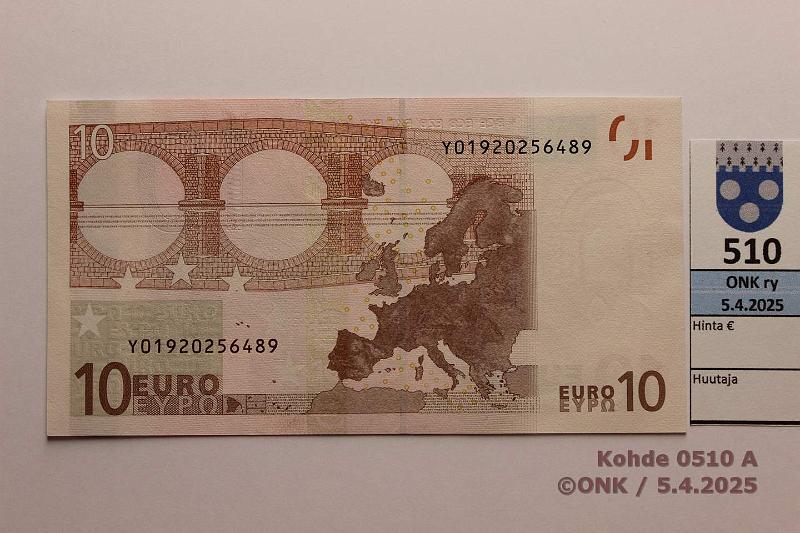 k-0510-a.jpg - Kohde 510, lhthinta: 20 € / myyntihinta: 20 € Kreikka 2/1/Y/F1 Y01920256489 Dui F001 A2, pintaeloa, ei taitteita, kunto: 8