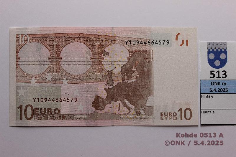 k-0513-a.jpg - Kohde 513 (kuva 1/2), lhthinta: 60 € / ei tarjouksia Kreikka 2/2/Y/N13 Y10944664579 Tri N013 A5, harvinaisempi laatta, kunto: 9