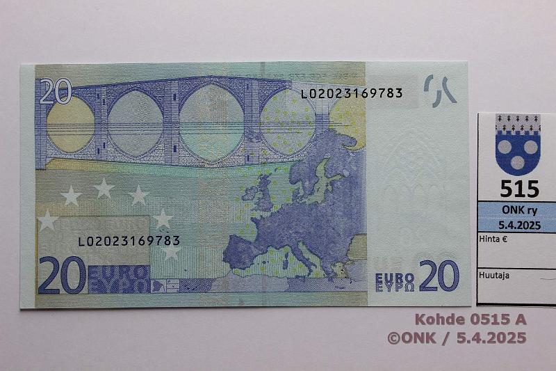 k-0515-a.jpg - Kohde 515 (kuva 1/2), lhthinta: 30 € / ei tarjouksia Suomi 3/1/L/D1 L02023169783 Dui D001 B4, pintaeloa, matta tahra, kunto: 8