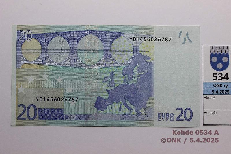 k-0534-a.jpg - Kohde 534, lhthinta: 28 € / ei tarjouksia Kreikka 3/1/Y/N1 Y01456026787 Dui N001 G4, kunto: 8