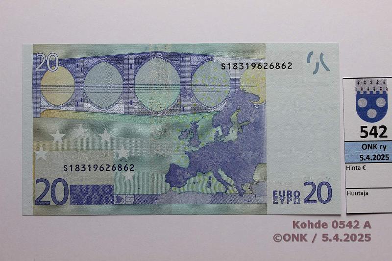 k-0542-a.jpg - Kohde 542, lhthinta: 26 € / ei tarjouksia Italia 3/2/S/J14 S18319626862 Tri J014 E4, kunto: 9