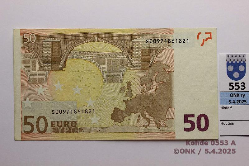 k-0553-a.jpg - Kohde 553, lhthinta: 70 € / ei tarjouksia Italia 4/1/S/J1 S00971861821 Dui J001 F1, kunto: 6