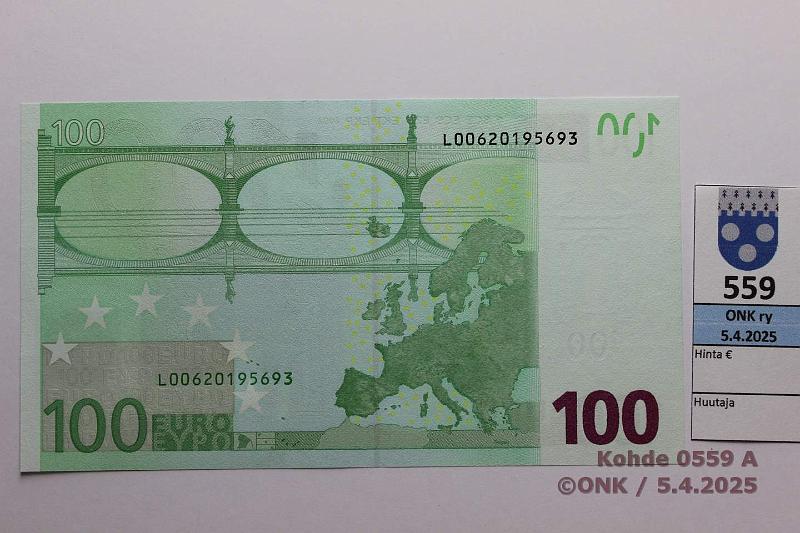 k-0559-a.jpg - Kohde 559 (kuva 1/2), lhthinta: 125 € / myyntihinta: 125 € Suomi 5/1/L/D1 L00620195693 Dui D001 A4, kunto: 9