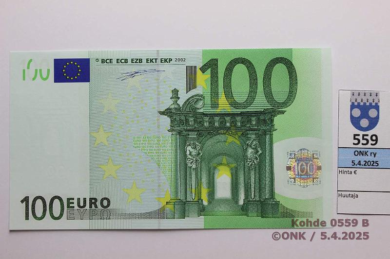 k-0559-b.jpg - Kohde 559 (kuva 2/2), lhthinta: 125 € / myyntihinta: 125 € Suomi 5/1/L/D1 L00620195693 Dui D001 A4, kunto: 9