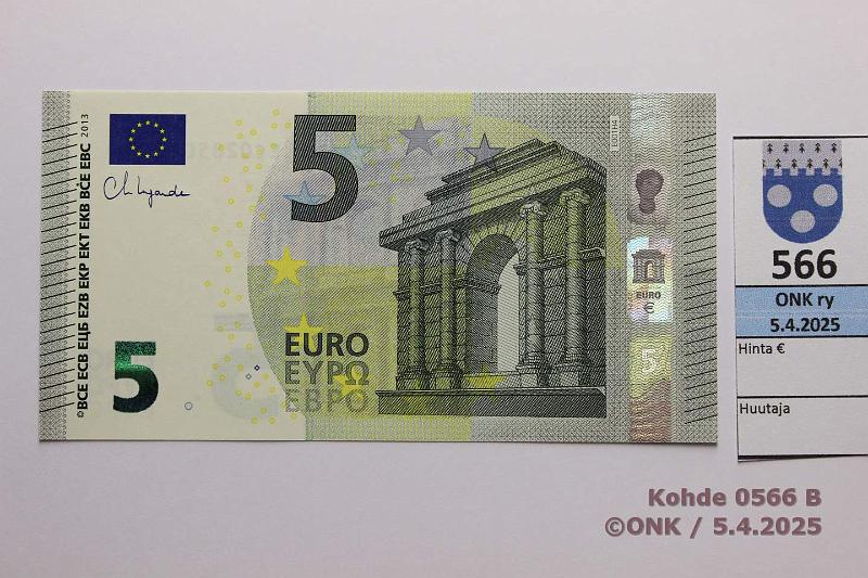 k-0566-b.jpg - Kohde 566 (kuva 2/2), lhthinta: 9 € / ei tarjouksia Ranska 1/4/E1 EC0285086096 Lag E001 H4, kunto: 9