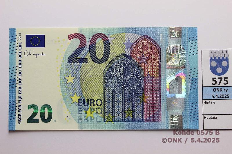 k-0575-b.jpg - Kohde 575 (kuva 2/2), lhthinta: 40 € / ei tarjouksia Itvalta 3/4/N9 NC5804103626 Lag N009 H5, kunto: 9