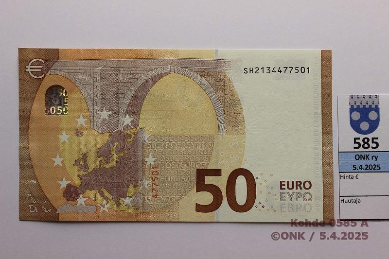 k-0585-a.jpg - Kohde 585 (kuva 1/2), lhthinta: 65 € / myyntihinta: 65 € Italia 4/4/S51 SH2134477501 Lag S051 B3, uusi kirjain, kunto: 9