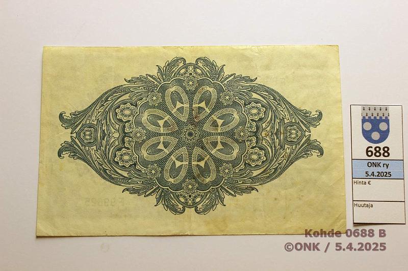 k-0688-b.jpg - Kohde 688 (kuva 2/2), lhthinta: 30 € / myyntihinta: 30 € Falklandinsaaret 1  1982 P#8d Tahroja, kunto: 5