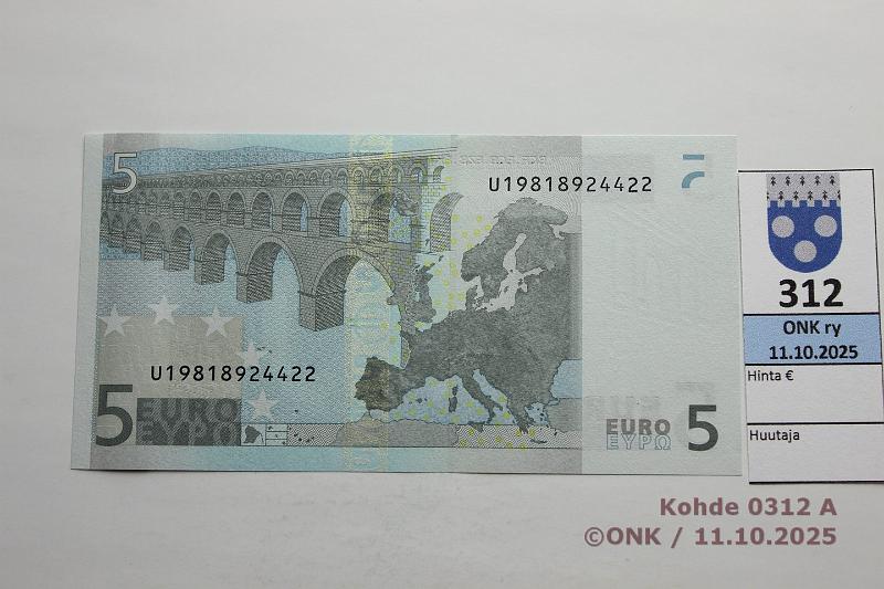k-0312-a.jpg - Kohde 312 (kuva 1/2), lhthinta: 9 € / ei tarjouksia Ranska 1/2/U/L30 U19818924422 L030 I2 Tri, var B, kunto: 9