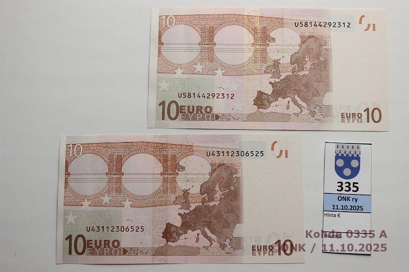 k-0335-a.jpg - Kohde 335, lhthinta: 44 € / ei tarjouksia Ranska (2) 2/2/U/L37,38 U43112306525 L037 C2 Tri, U58144292312 L038 B4 Tri, kunto: 9