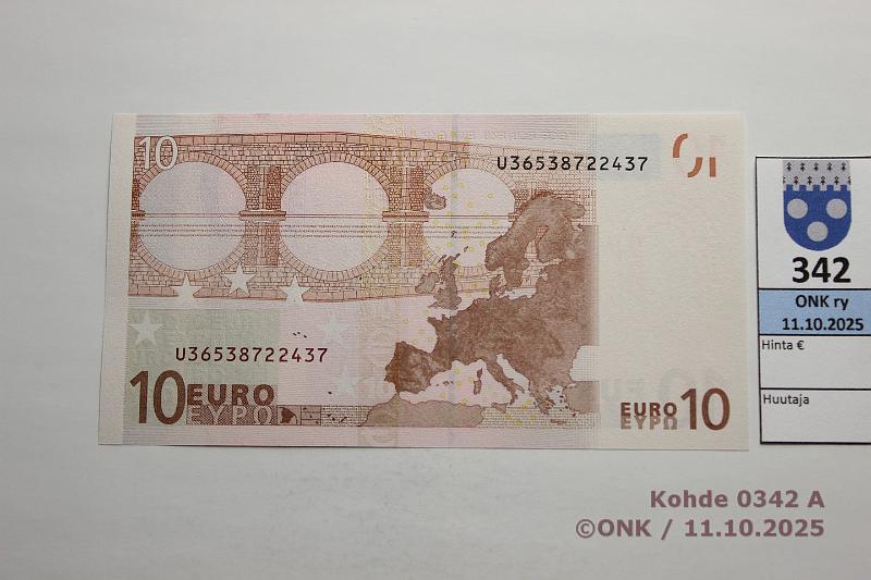 k-0342-a.jpg - Kohde 342 (kuva 1/2), l�ht�hinta: 200 &euro; / myyntihinta: 210 &euro; Ranska 2/2/U/L51 U36538722437 L051 D1 Tri, kunto: 9