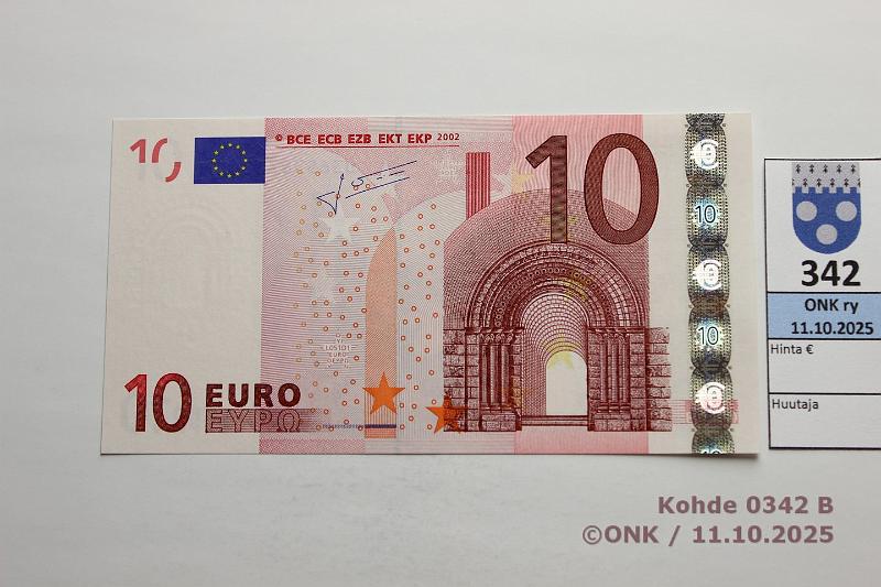 k-0342-b.jpg - Kohde 342 (kuva 2/2), l�ht�hinta: 200 &euro; / myyntihinta: 210 &euro; Ranska 2/2/U/L51 U36538722437 L051 D1 Tri, kunto: 9