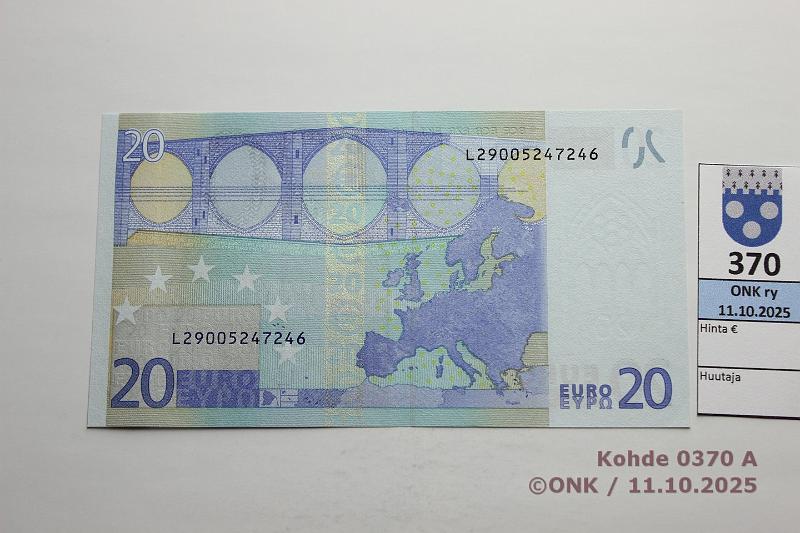 k-0370-a.jpg - Kohde 370, lhthinta: 30 € / myyntihinta: 34 € Suomi 3/2/L/E5 L29005247246 E005 C2 Tri, kunto: 9