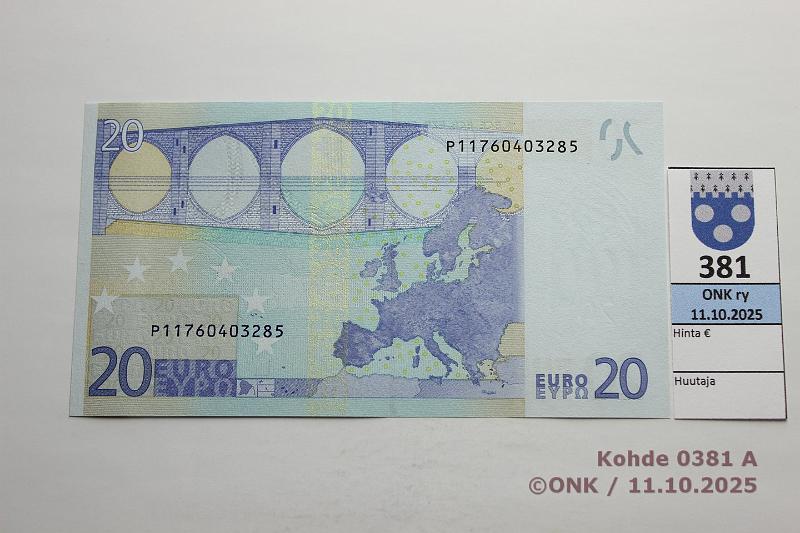 k-0381-a.jpg - Kohde 381, lhthinta: 28 € / ei tarjouksia Hollanti 3/2/P/G6 P11760403285 G006 E1 Tri, kunto: 9