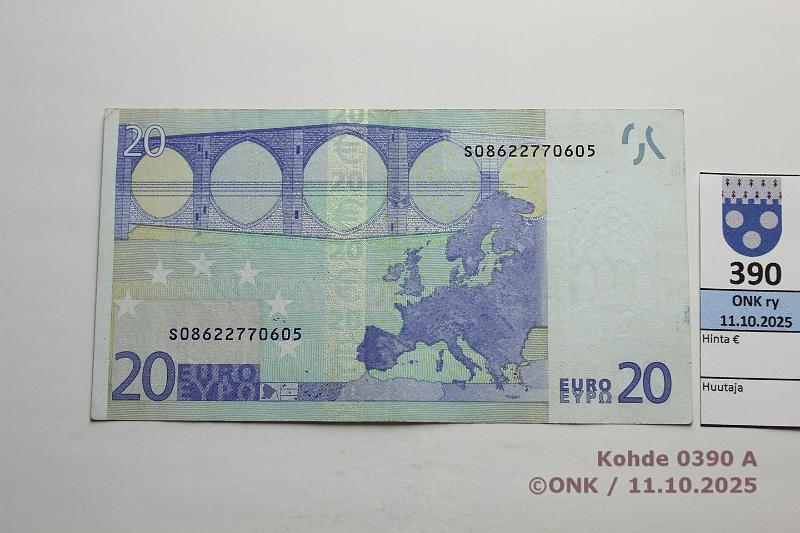 k-0390-a.jpg - Kohde 390, lhthinta: 50 € / ei tarjouksia Italia 3/1/S/J7 S08622770605 J007 H4 Dui, matta, kunto: 5
