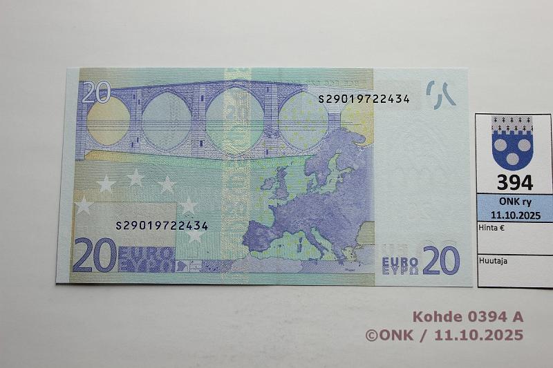 k-0394-a.jpg - Kohde 394, l�ht�hinta: 28 &euro; / myyntihinta: 28 &euro; Italia 3/3/S/J29 S29019722434 J029 D5 Dra, kunto: 9