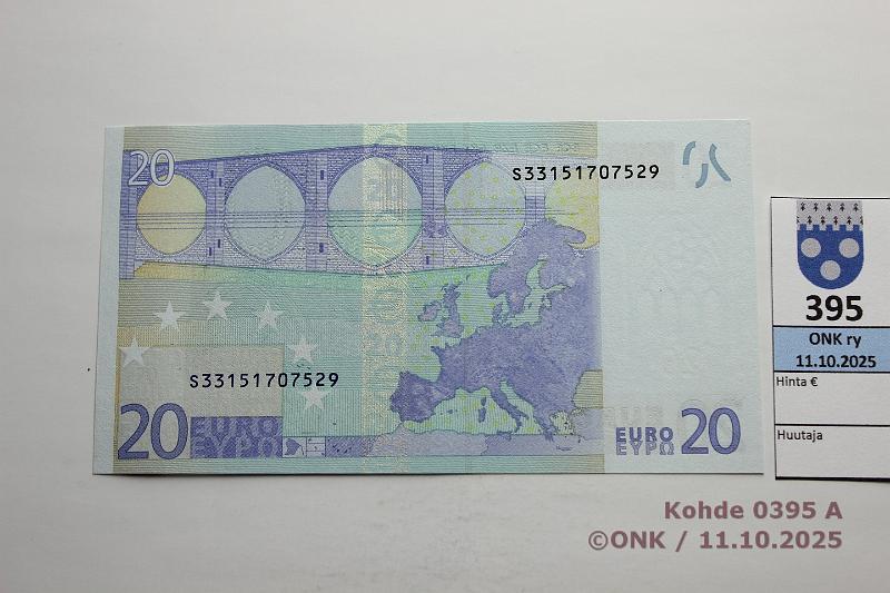 k-0395-a.jpg - Kohde 395, lhthinta: 32 € / myyntihinta: 32 € Italia 3/3/S/J30 S33151707529 J030 D1 Dra, kunto: 9