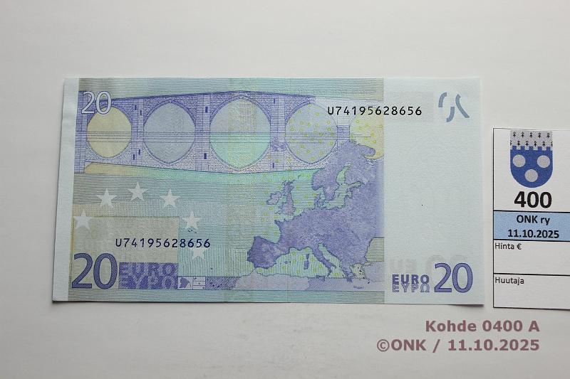 k-0400-a.jpg - Kohde 400 (kuva 1/2), l�ht�hinta: 30 &euro; / myyntihinta: 30 &euro; Ranska 3/2/U/L51 U74195628656 L051 D3 Tri, kunto: 7