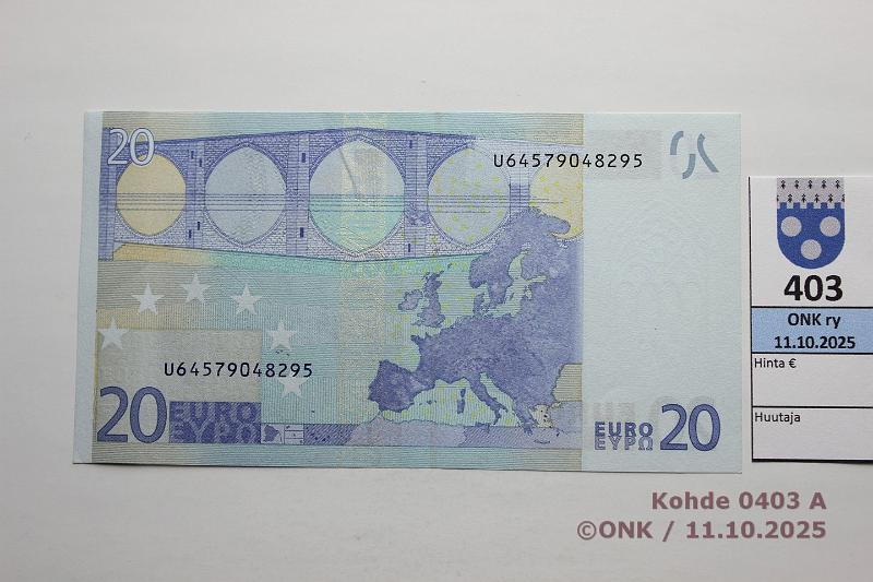 k-0403-a.jpg - Kohde 403, lhthinta: 30 € / myyntihinta: 30 € Ranska 3/2/U/L68 U64579048295 L068 I4 Tri, kunto: 8