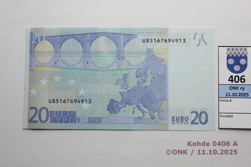 k-0406-a.jpg - Kohde 406, l�ht�hinta: 32 &euro; / myyntihinta: 32 &euro; Ranska 3/3/U/L87 U85167694913 L087 H2 Dra, kunto: 9