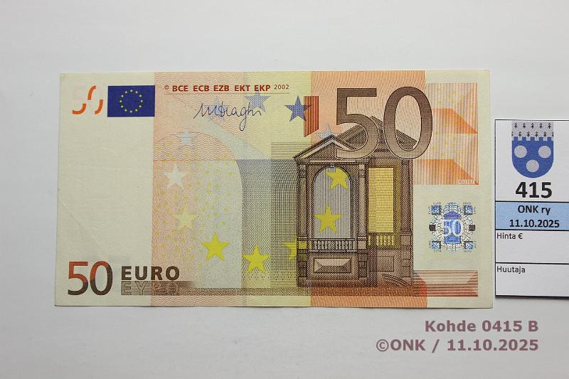 k-0415-b.jpg - Kohde 415 (kuva 2/2), lhthinta: 65 € / ei tarjouksia Viro 4/3/D/R51 D00091080346 R051 B2 Dra, matta, kunto: 6
